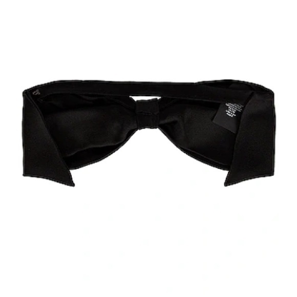 NWT Saint Laurent Smoking Satin Knot Bow Belt